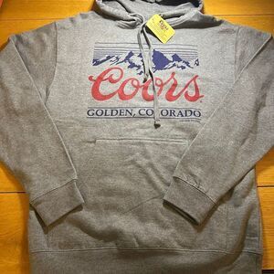 NWT Coors Light Brewing Colorado men’s unisex medium hoodie